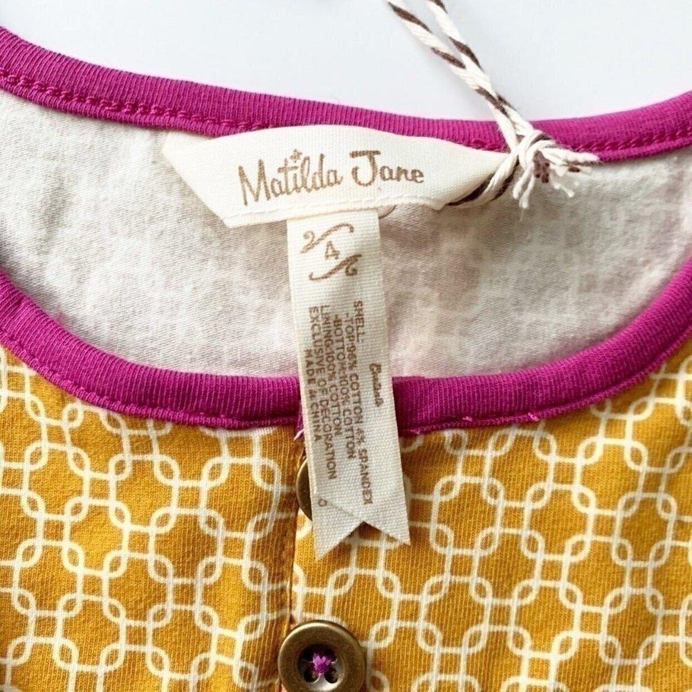 NWT Matilda Jane Girl Outfit Top Shorties 2T 6 Years 10 Years - Picture 4 of 13